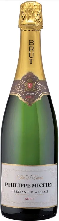 PHILIPPE MICHEL CREMANT D'ALSACE BRUT - 1