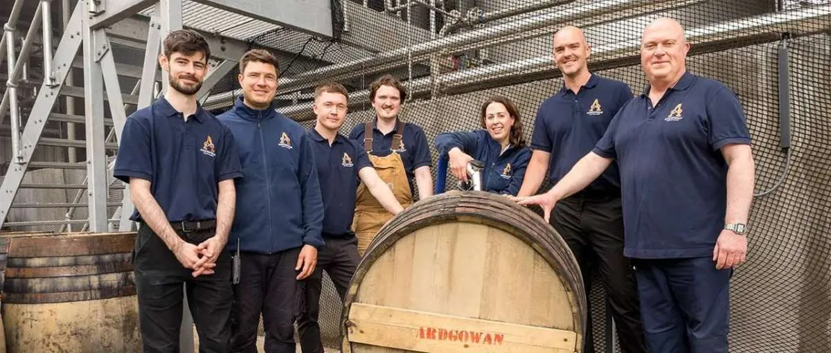 Новая винокурня Ardgowan на побережье Клайда