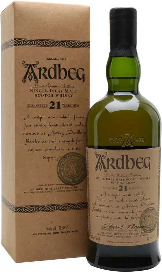 ARDBEG 21 YEARS