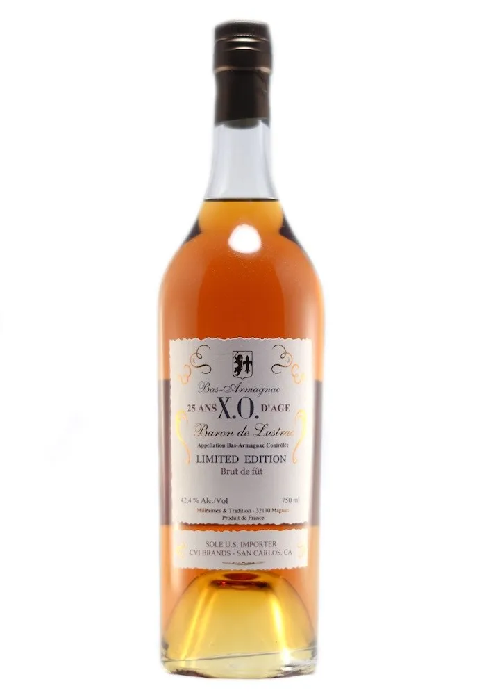 BARON DE LUSTRAC BAS-ARMAGNAC XO 25 YEARS