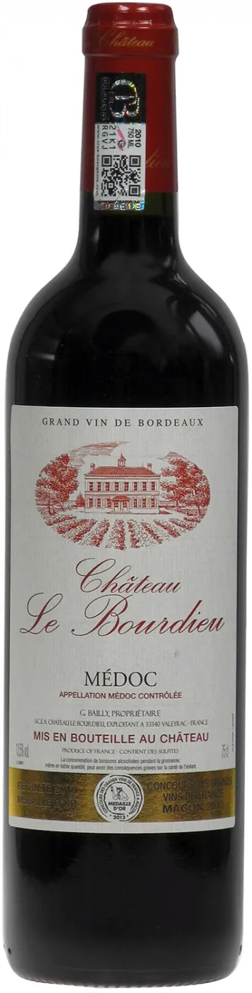 CHATEAU LE BOURDIEU CRU BOURGEOIS 2013 - 1