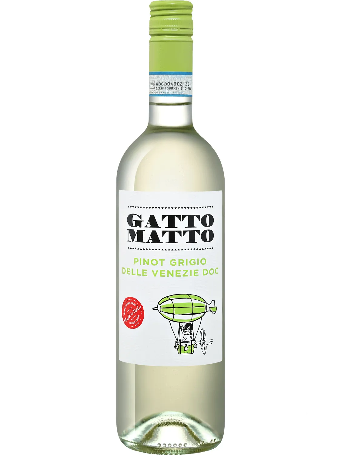 GATTO MATTO PINOT GRIGIO DELLE VENEZIE DOC VILLA DEGLI OLMI