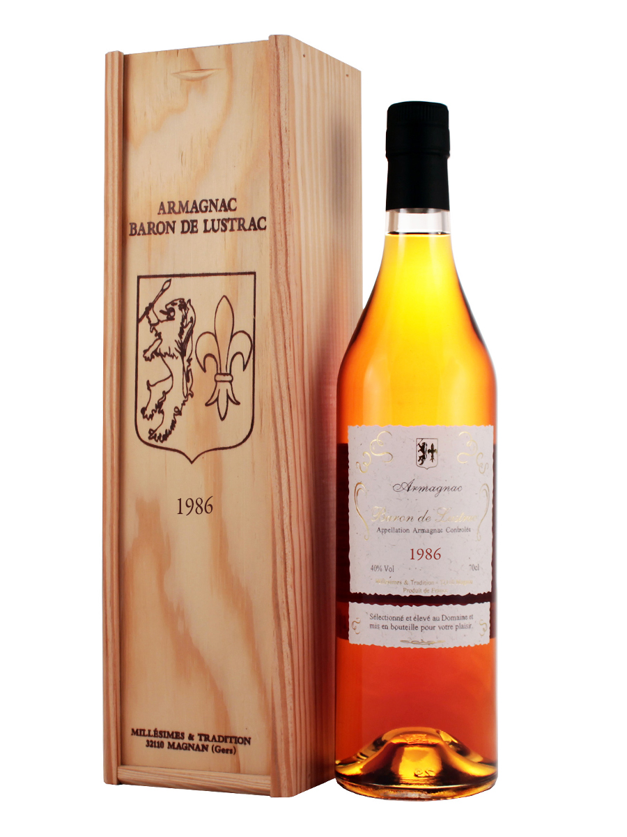 BARON DE LUSTRAC BAS-ARMAGNAC 1986