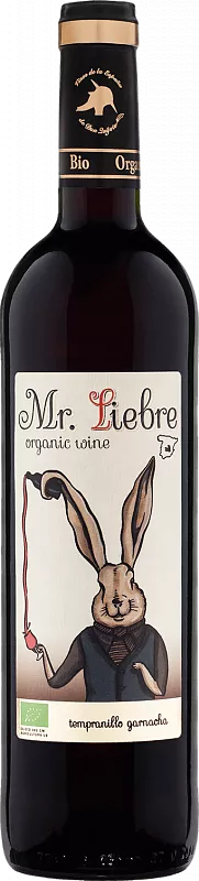 MR.LIEBRE ORGANIC WINE TEMPRANILLO GARNACHA фото - 1
