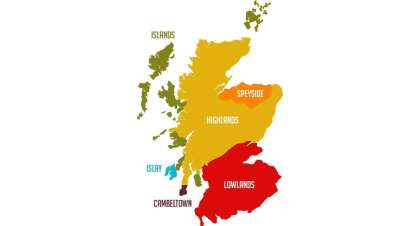 Регионы производства шотландского виски