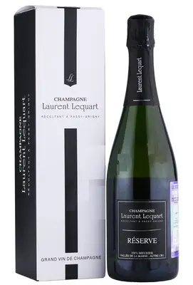 CHAMPAGNE LAURENT LEQUART  RESERVE  BRUT 2020 - 1