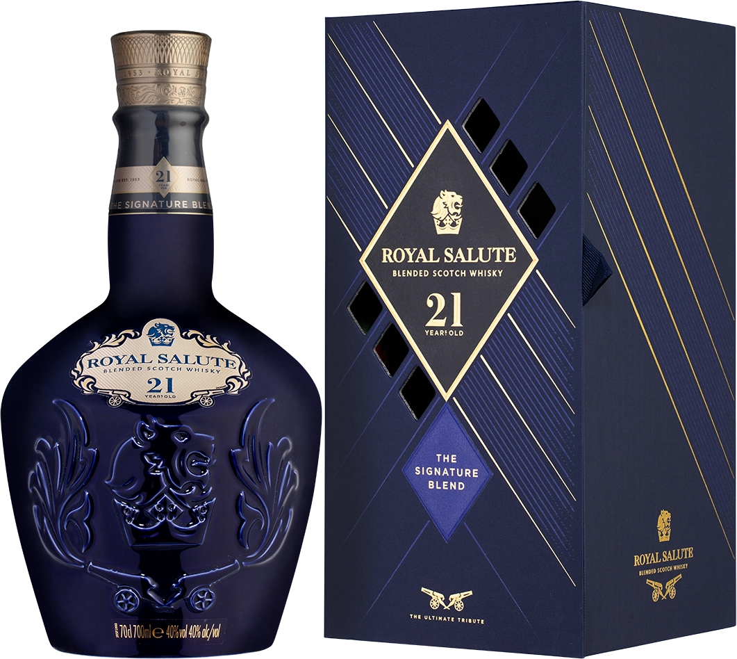 CHIVAS REGAL ROYAL SALUTE  21 YEARS