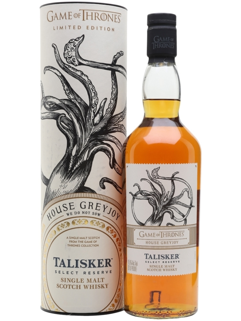 TALISKER SELECT RESERVE GAME OF THRONES HOUSE GREYJOY