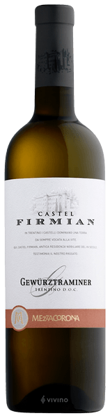 CASTEL FIRMIAN GEWURZTRAMINER TRENTINO 2018 фото - 1