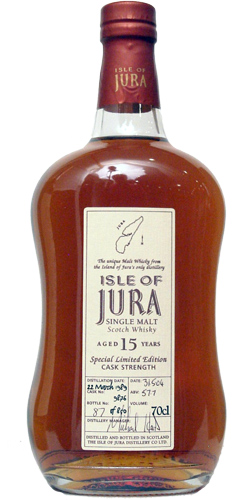 ISLE OF JURA 15 YEARS