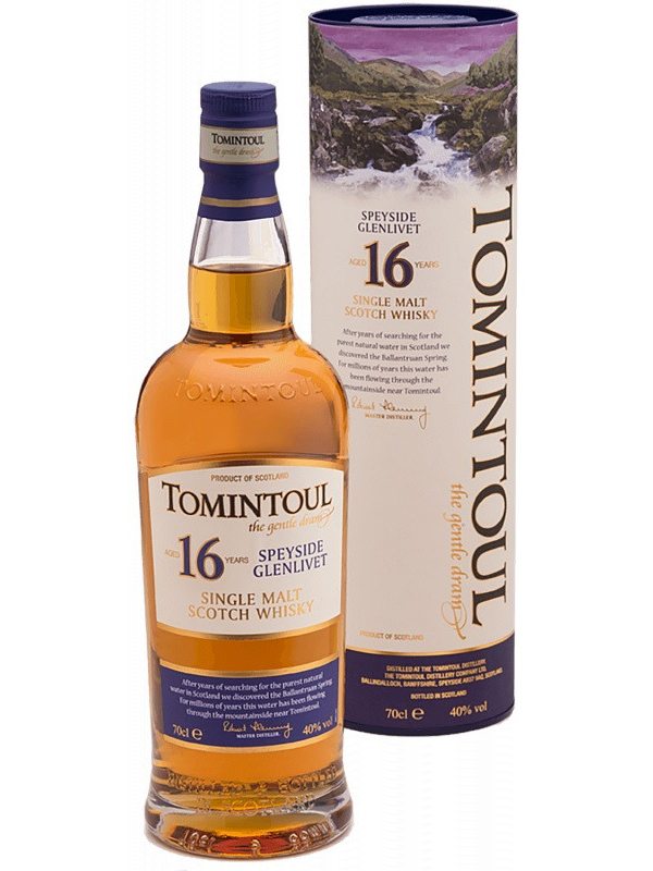 TOMINTOUL 16 YEARS