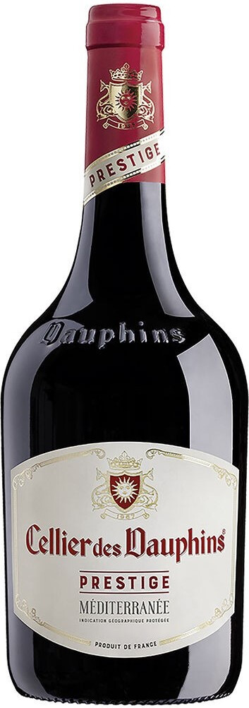 CELLIER DES DAUPHINS PRESTIGE MEDITERRANEE ROUGE 2020 - 1