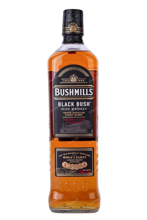 BUSHMILLS BLACK BUSH SHERRY CASK RESERVE - 1