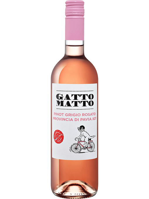 GATTO MATTO PINOT GRIGIO ROSATO DELLE VENEZIE DOC VILLA DEGLI OLMI фото - 1