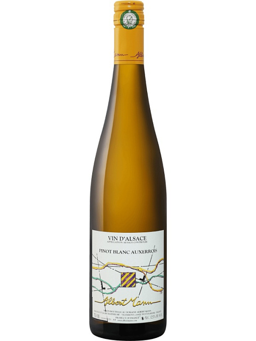PINOT BLANC AUXERROIS ALSACE DOMAINE ALBERT MANN 2018 - 1