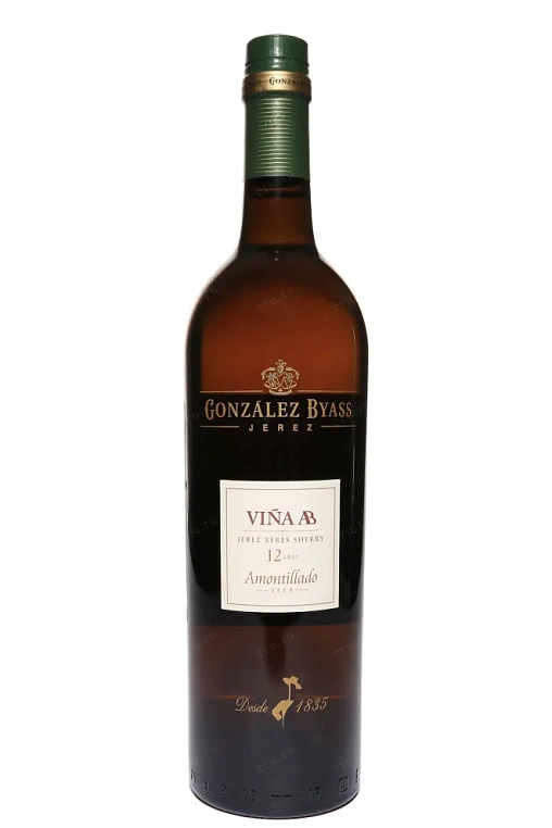 VINA AB AMONTILLADO SECO 12 ANOS JEREZ DO GONZALEZ BYASS фото - 1