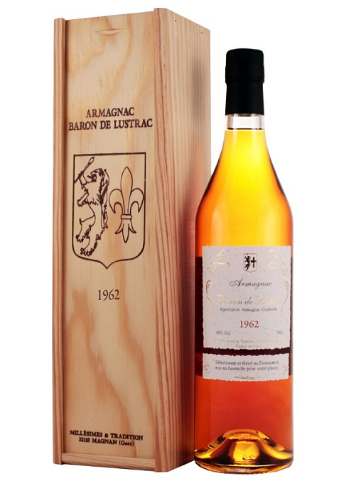 BARON DE LUSTRAC BAS-ARMAGNAC 1962 - 1