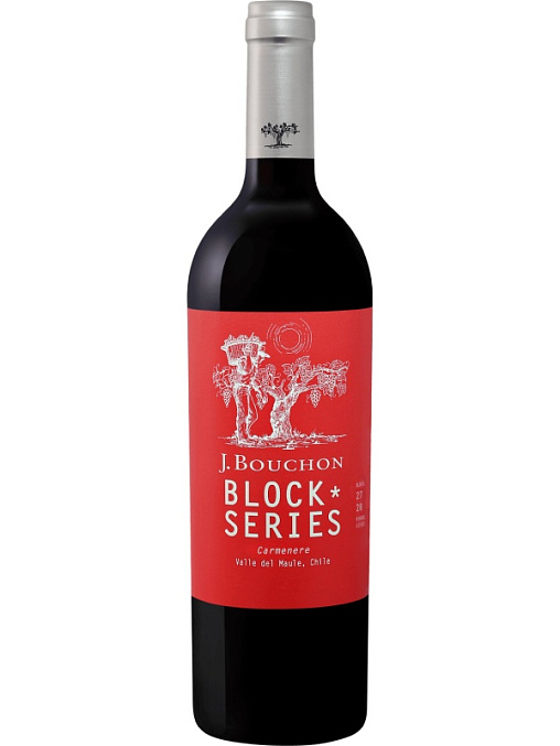 BLOCK SERIES CARMENERE MAULE J. BOUCHON 2016 фото - 1