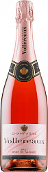 VOLLEREAUX BRUT ROSE DE SAIGNEE