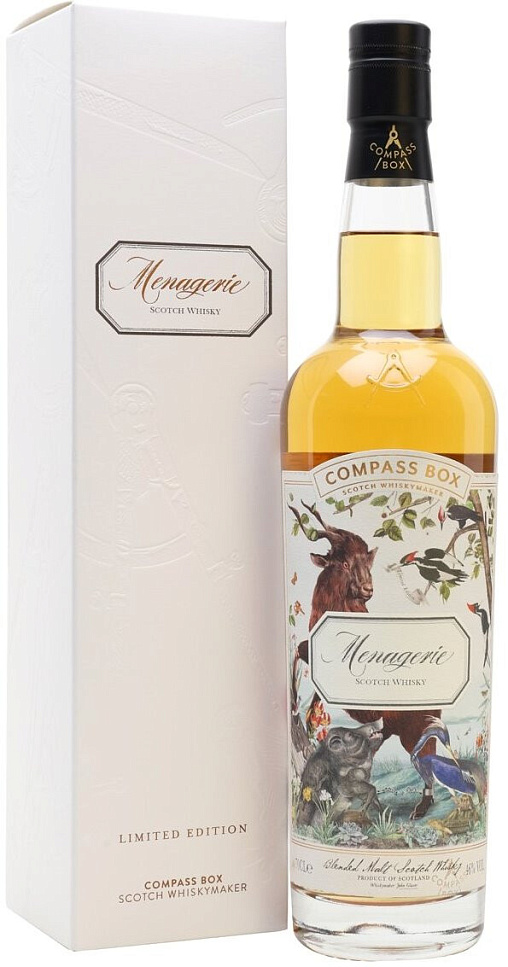 MENAGERIE COMPASS BOX blended - 1