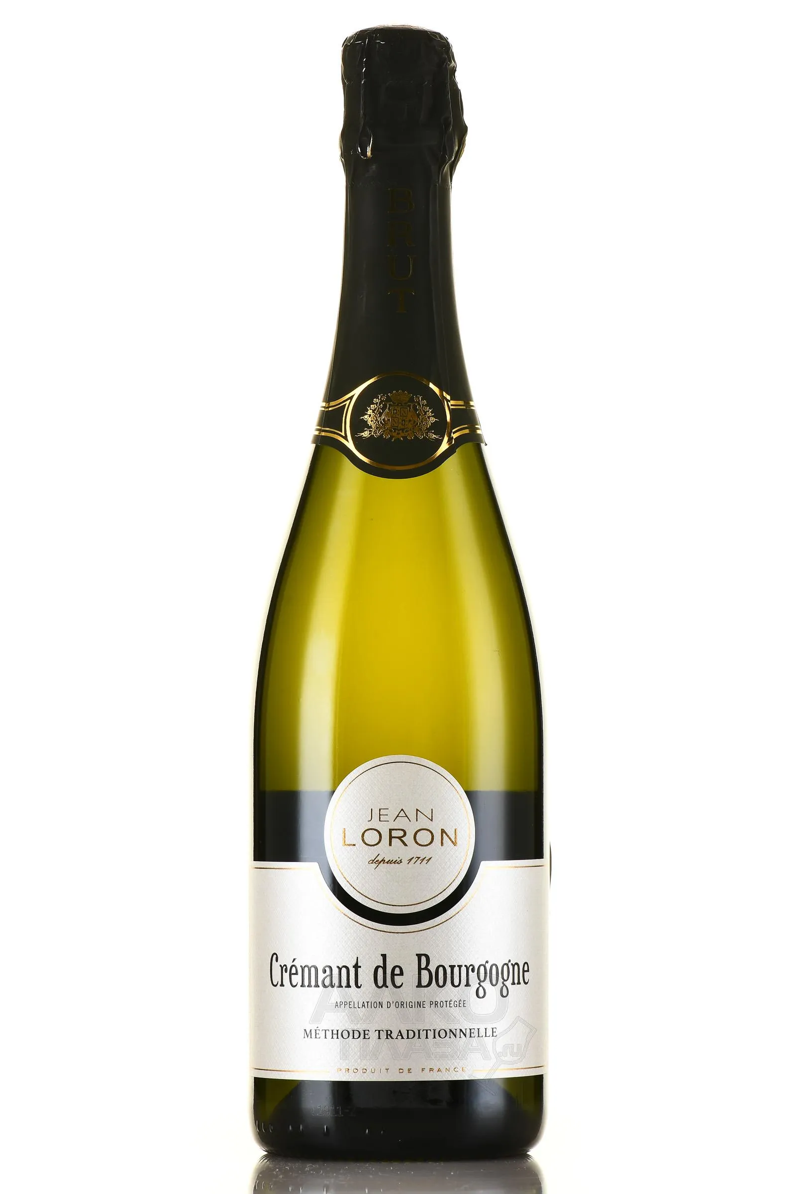 Купить вино CREMANT DE BOURGOGNE JEAN LORON BRUT, Франция, по выгодной цене  на Whiskyworld.ru