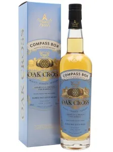 OAK CROSS COMPASS BOX