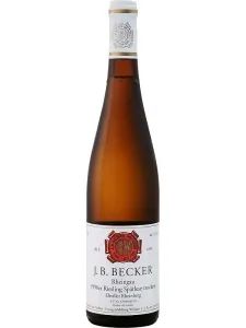 RIESLING SPATLESE ELTVILLER RHEINBERG WEINBAU WEINHANDEL J.B.BECKER  1998