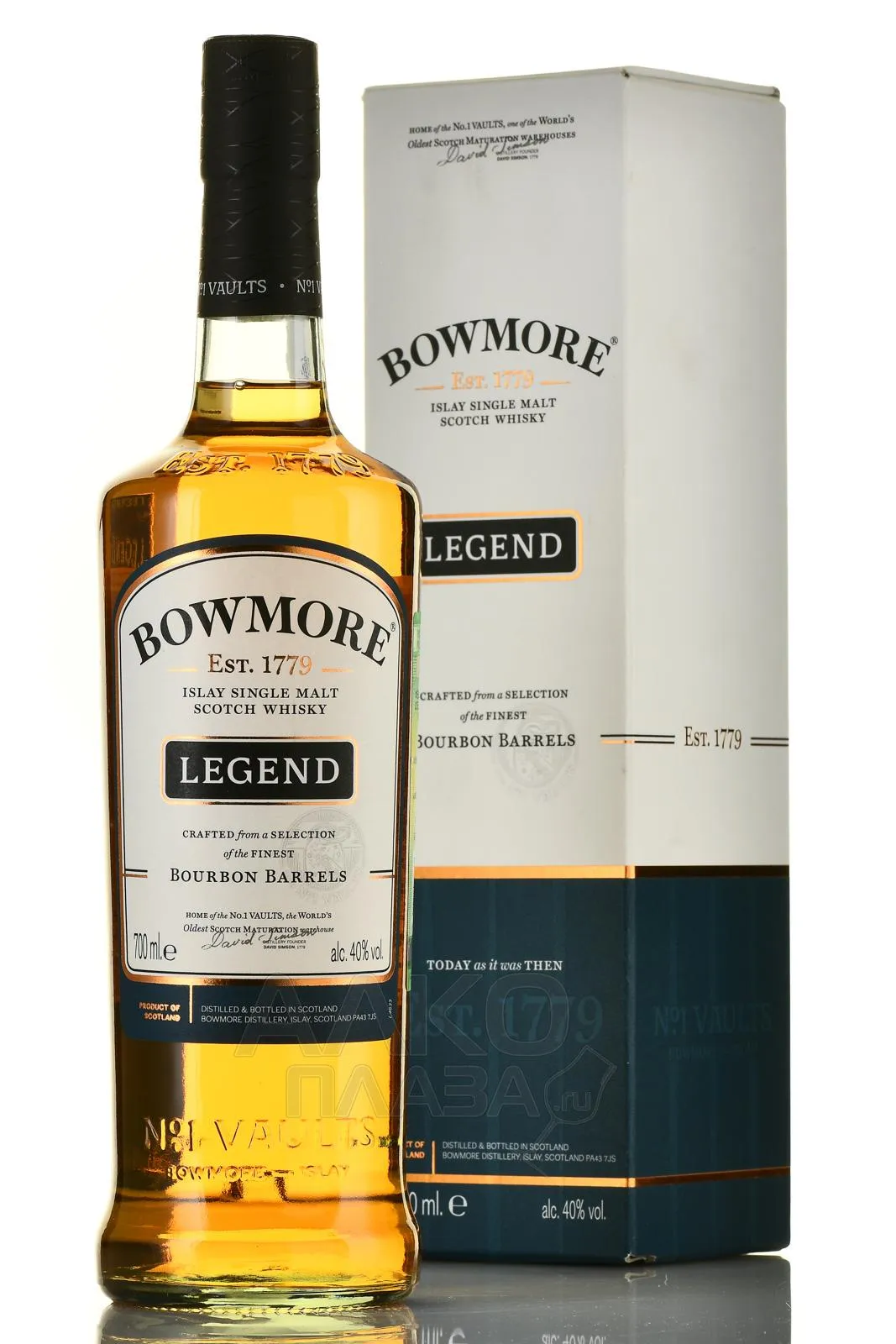 Купить виски BOWMORE LEGEND, 40 %, 0,7 л, Bourbon Cask, , цена на ...