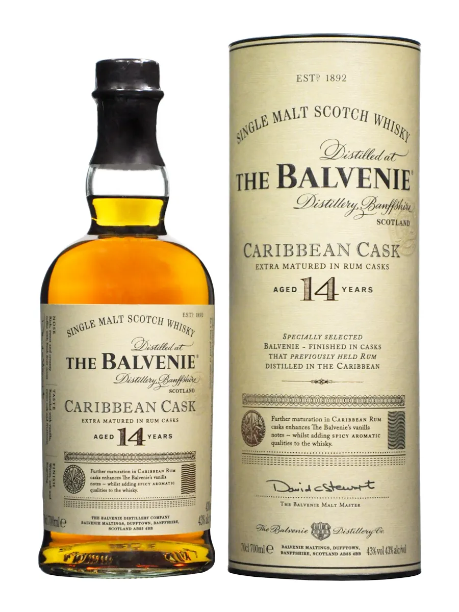 Купить виски BALVENIE 14 YEARS, 43 %, 0,70 л, , , цена на Whiskyworld.ru