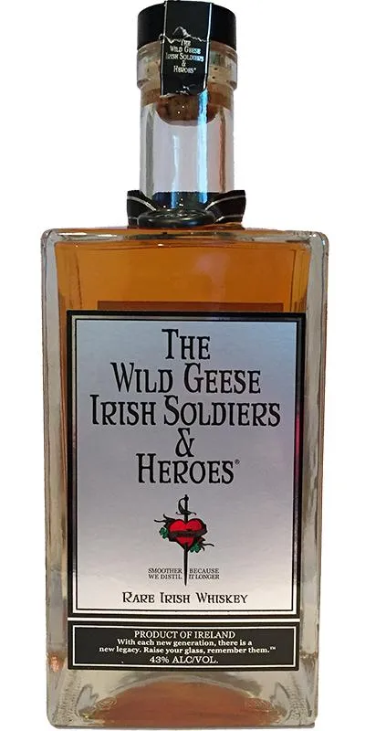 THE WILD GEESE SOLDIERS&HEROES RARE IRISH WHISKEY - 1